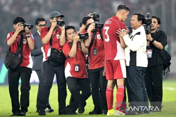 Prabowo Mengungkapkan Syukur Timnas Mengalahkan China: Insha Allah Menuju Piala Dunia