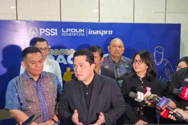 Erick: Juli Menjadi Bulan Sepak Bola Indonesia Berkat Dukungan Presiden